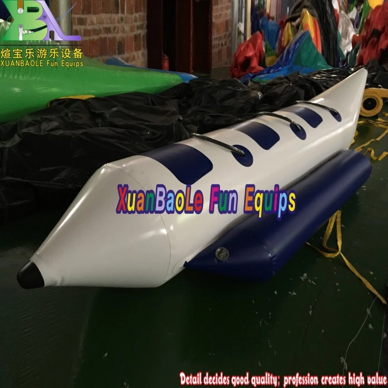 New Design Funny Space - Age Inflatable Banana Boat for Water Adventures 1