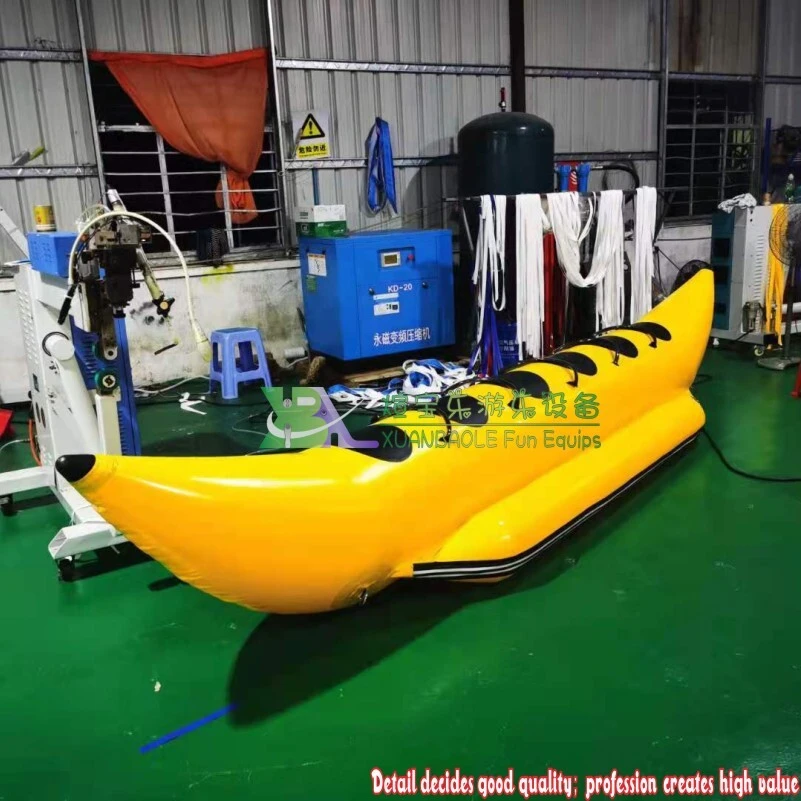 Commercial - grade Inflatable Banana Boat - Marine Motorboat Surfing Water Sports Equipment 1