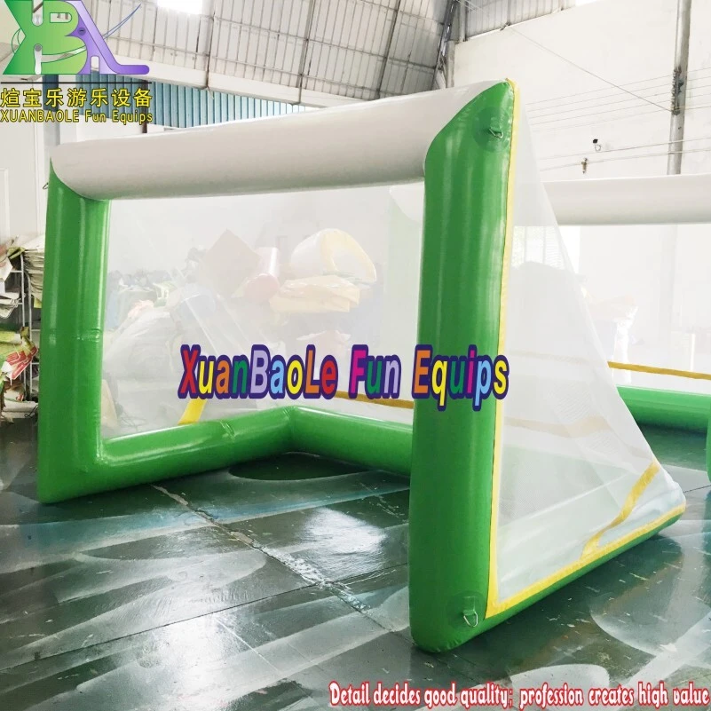 Inflatable Soccer Goal - Outdoor/Indoor swimming pool water Sports Fun Equipment 1
