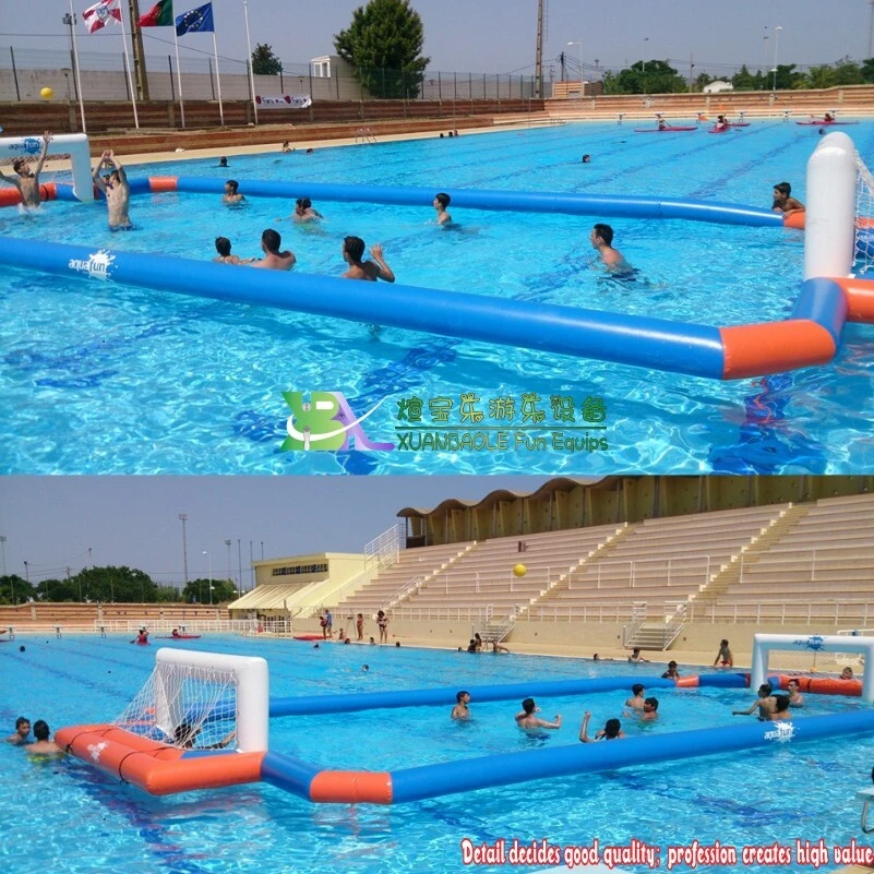 Inflatable Volleyball Court for Water - Based Pool Sports 1