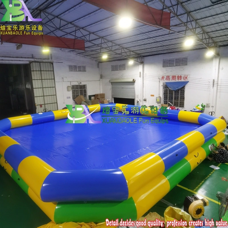 Piscina de PVC inflable personalizada colorida para parques de diversiones (formas & tamaños) 1