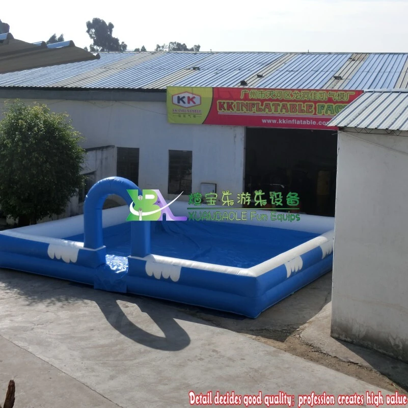 Piscina de espuma inflable al aire libre Fiesta de juego de jabón de jabón PVC PISO INFLABLE 1