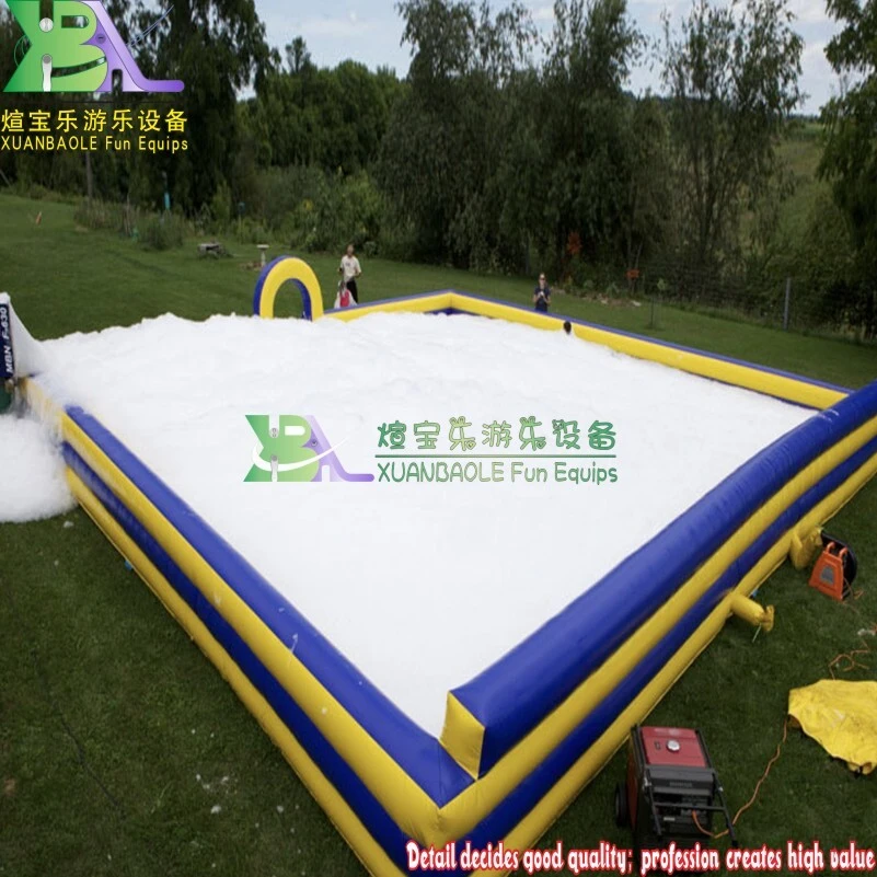 Pozo de espuma inflable gigante Foam al aire libre Fosmento de espuma inflable patio trasero Piscina de espuma inflable 1