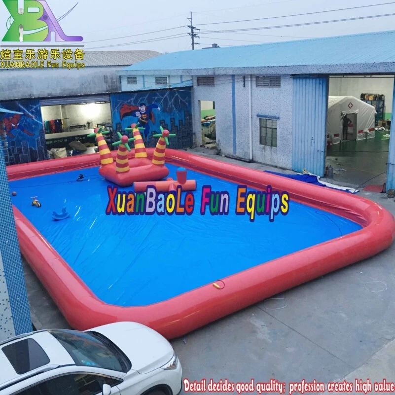 Grande piscine extérieure gonflable pour le plaisir du parc aquatique 1