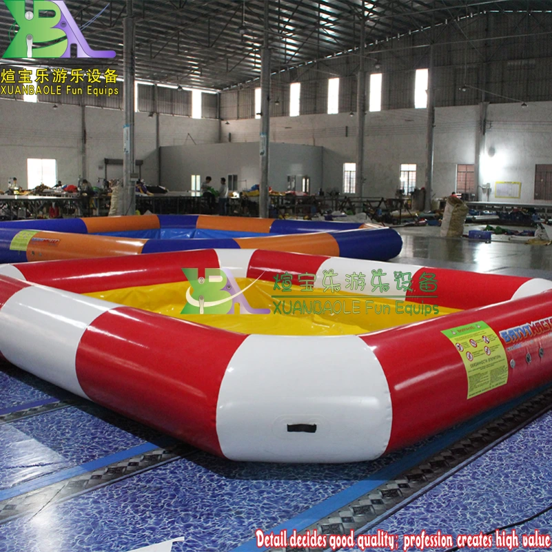 Pool gonflable commercial - Grade avec palette de couleurs vives pour l'amusement 1