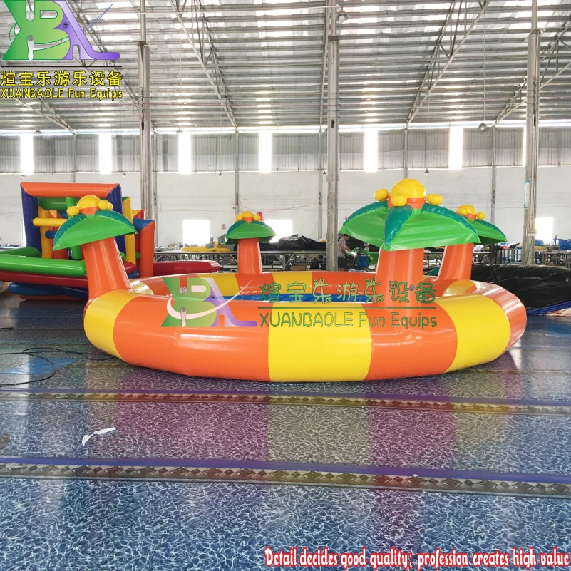 Family Inflatable Pool, Backyard Inflatable Pool, Palm Tree - Shaped Inflatable Pool 1