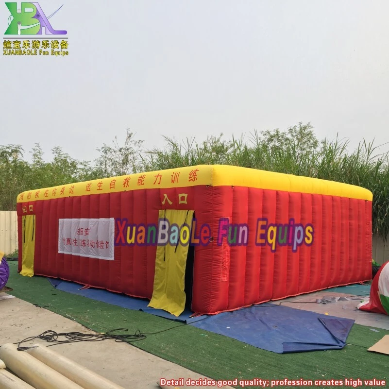 Inflatable Fire - related Self - rescue Ability Training Enclosure 1