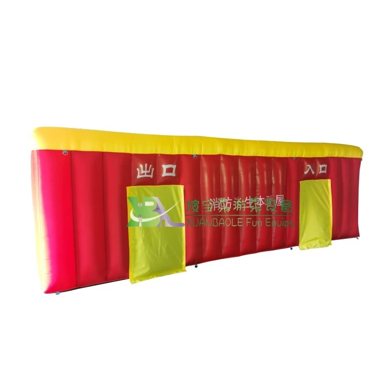 Inflatable Fire Escape Tent with Oxford Fabric for Training 1