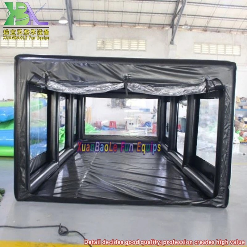 Transparent Inflatable Car Garage Storage Shelter Tent For Vehicle Sedan Show portable garage tent 1