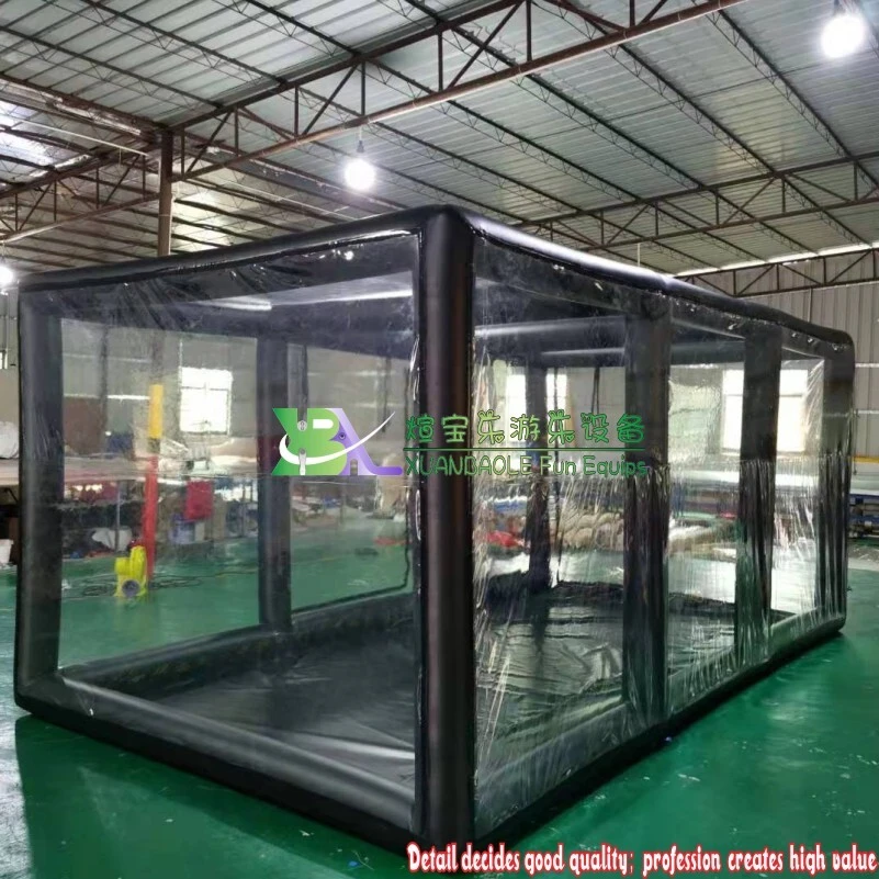Inflatable Clear Shelter Inflatable Car Capsule Weatherproof Shelter Tent for Vehicle Protection 1