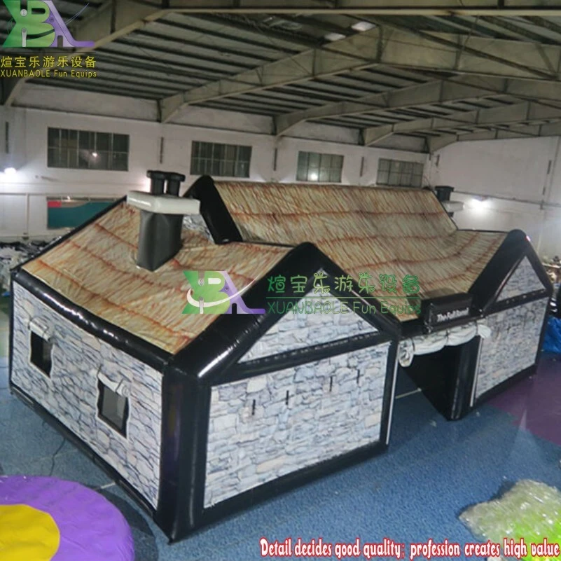Custom Stone - Style Giant Inflatable Pub Bar Tent House for Parties 1