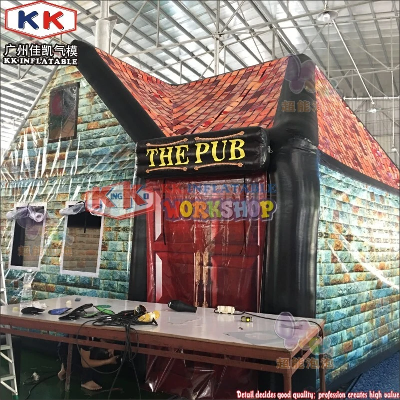 Inflatable Pub Tent, Mobile Airtight Bar for Home Parties 1