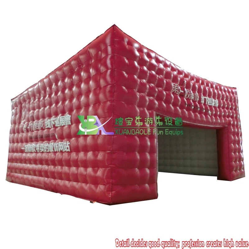Red Inflatable Tent for Outdoor Commercial Displays & Events 1