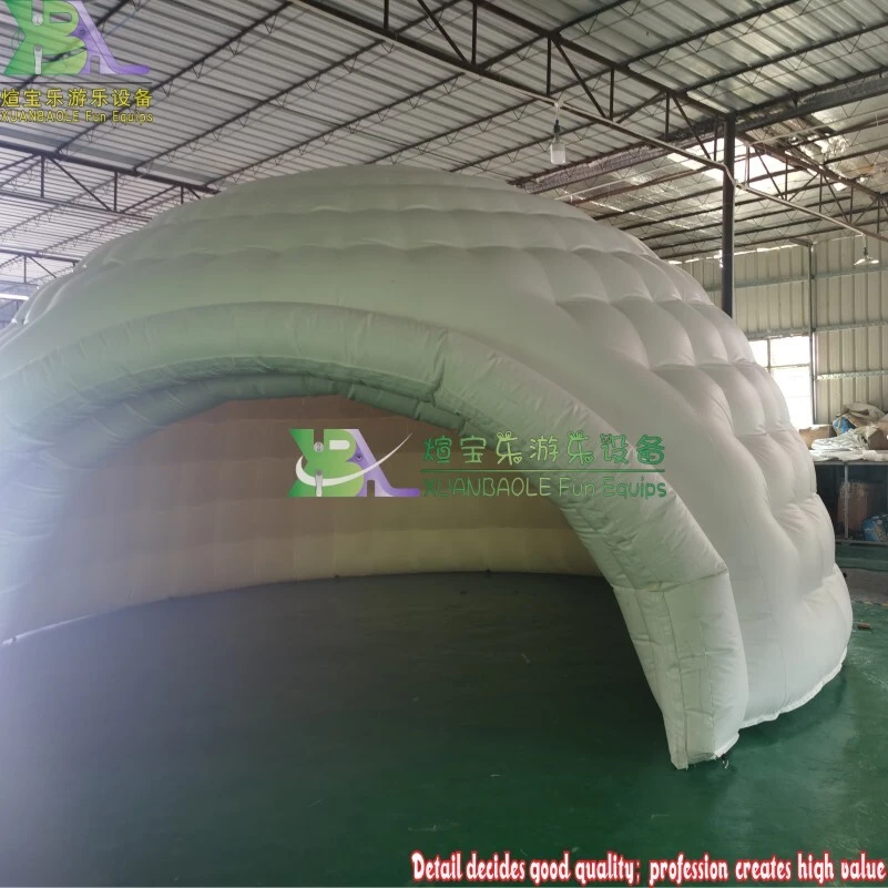 Outdoor Large - Scale Inflatable Igloo - Shaped Advertising Tent 1