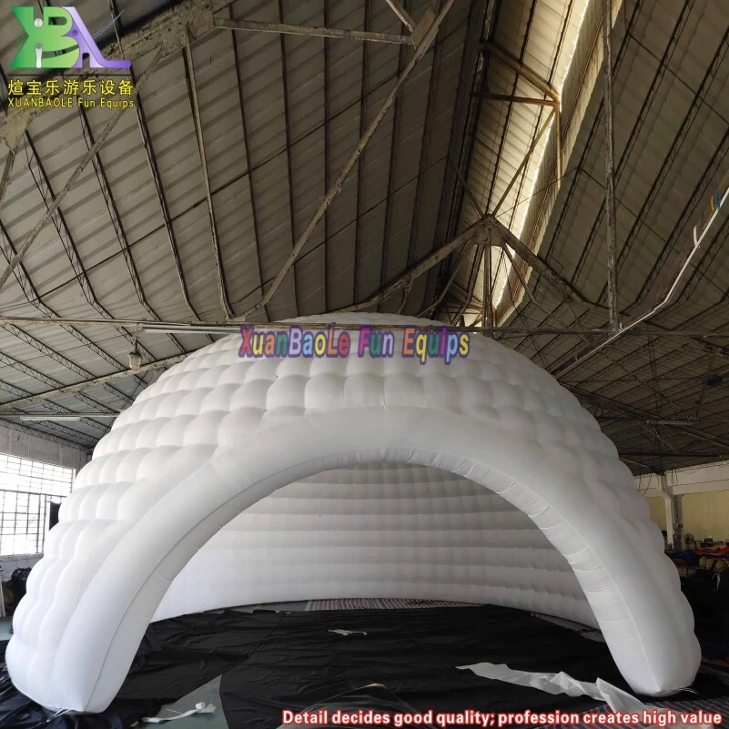 Giant White LED Inflatable Dome Tent - Ideal for Wedding, Party & Event | Inflatable Igloo Blow - Up House 1