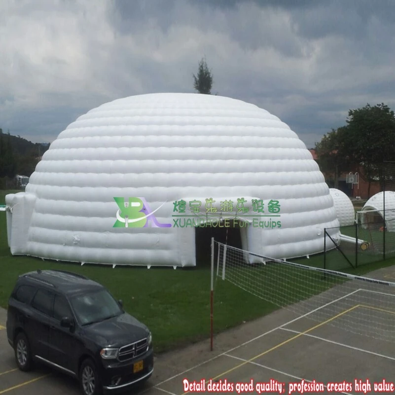 Outdoor Giant White Inflatable Dome Tent Inflatable Portable Dome Tent 1