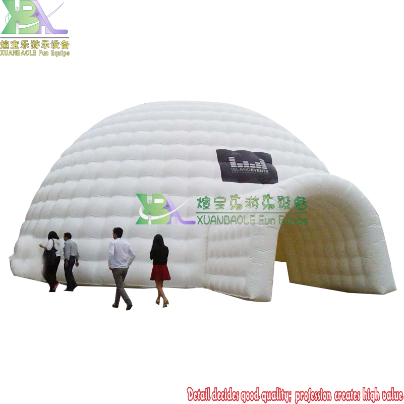 Giant White Inflatable Dome Tent for Events & Gatherings – Spacious, Easy - Set - Up 1