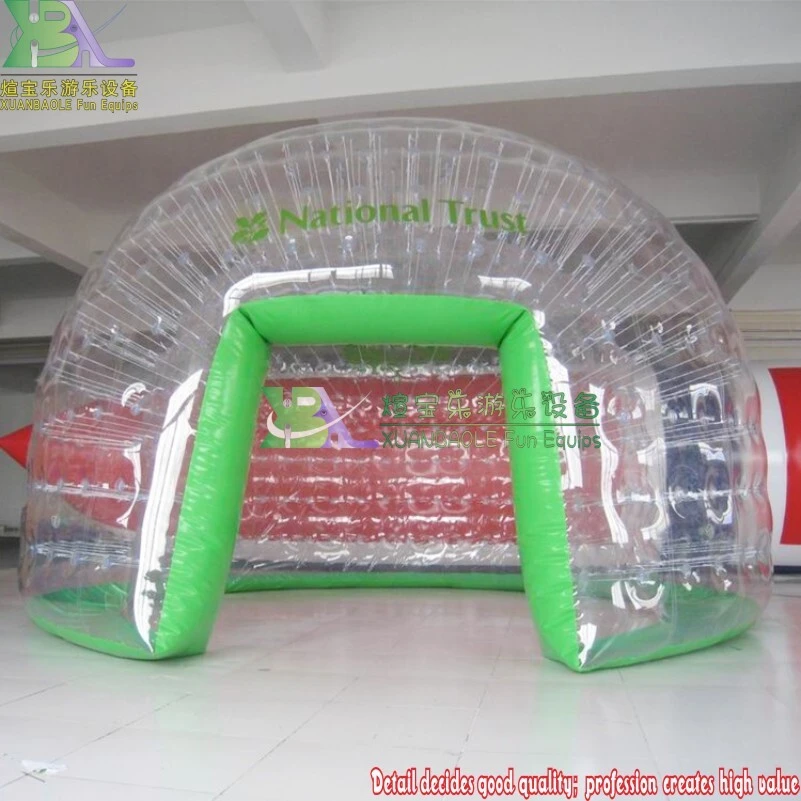 Custom Logo China PVC Inflatable Bubble Tent - Outdoor Clear Dome Inflatable Tent for Advertising & Camping 1