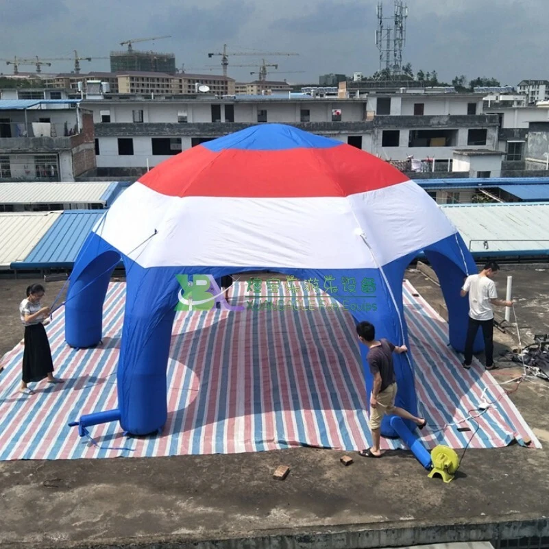 Customized 10m Inflatable Spider Dome Tent - 6-Leg Oxford Fabric Inflatable Marquee for Outdoor Events 1
