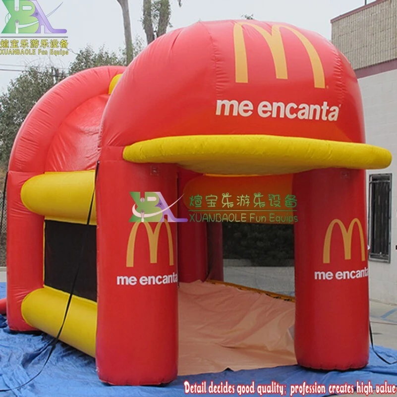 Customizable Inflatable Booth Tents Outdoor Brand Themes Inflatable Exhibition Stands 1