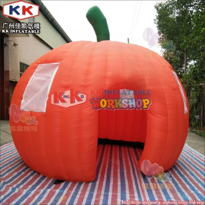 Halloween Inflatable Pumpkin Tent Event Tent for Festive Decor & Kids' Activities 1