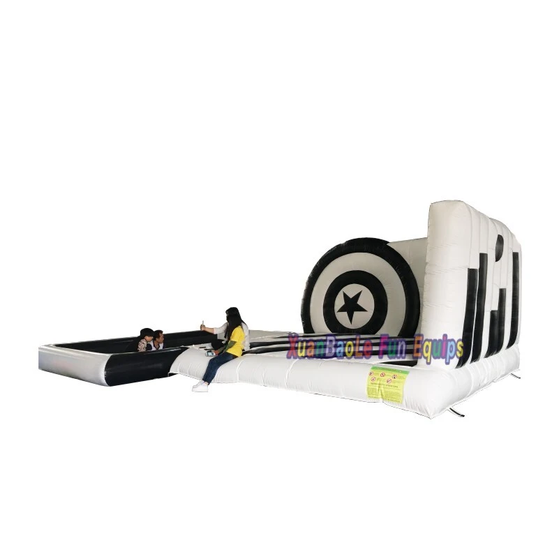 Black and White Themed Inflatable Bounce trampoline Inflatable Jumper Castle 1