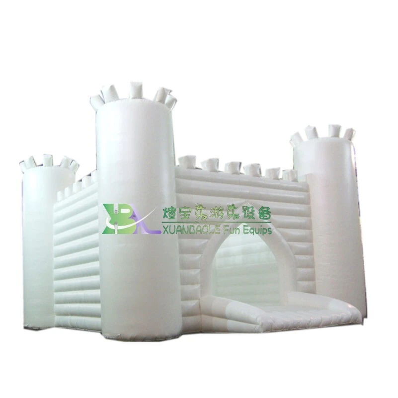 White Chapel Inflatable Bouncer - Wedding & Religious Event  Inflatable Castle Amusement 1