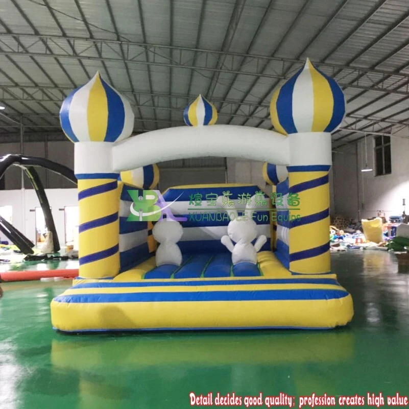 Aladdin Lamp Inflatable Bouncer Castle - Magical Jumping Castle for Kids' Arabian Adventure 1