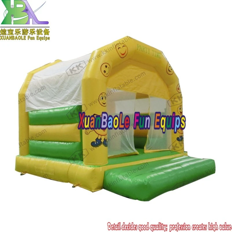 Castillo inflable con emojis para fiestas infantiles, castillo inflable Moonwalk 1