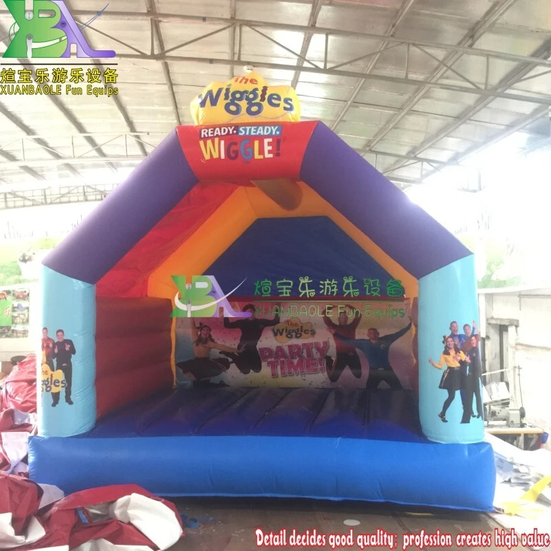 Château gonflable The Wiggles - Structure gonflable sécurisée et épaisse pour enfants 1