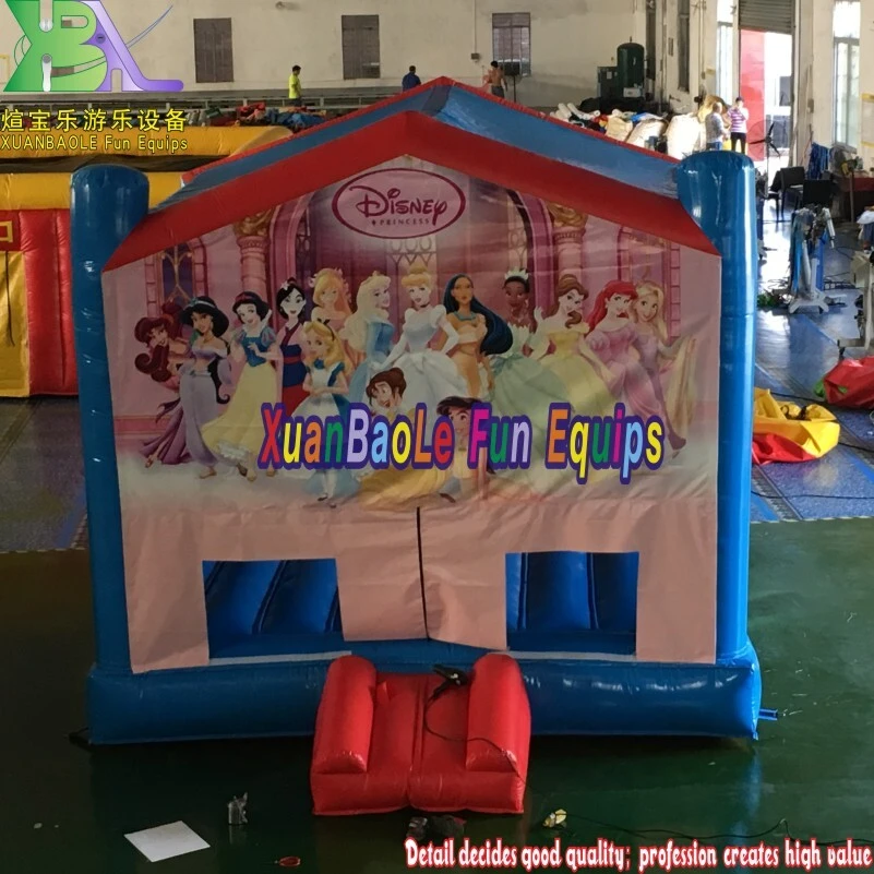 Disney Princess Bouncy Castle - Durable Vinyl Inflatable Bounce house for Parties 1