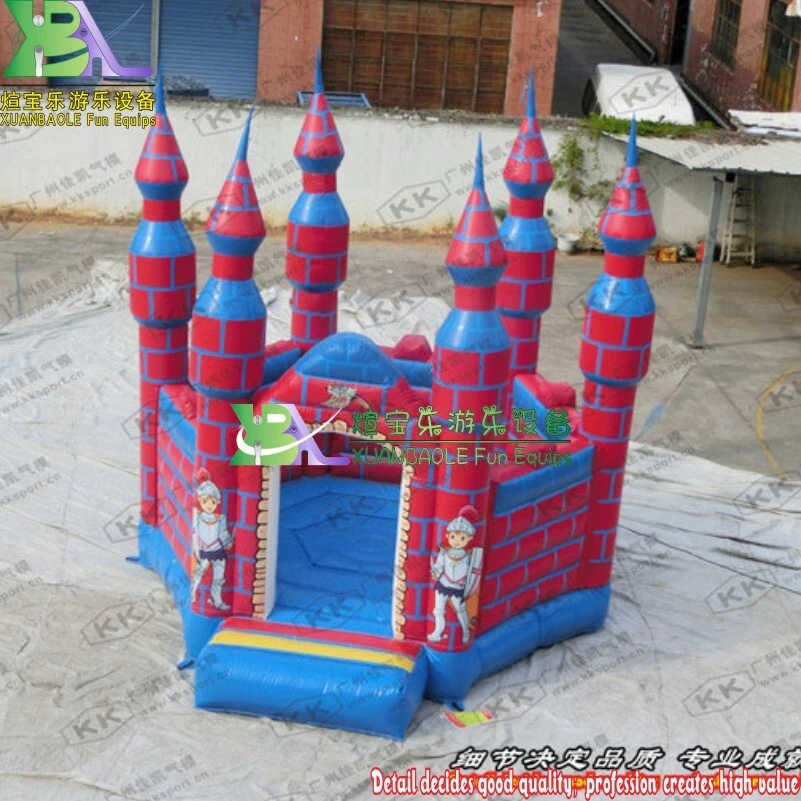 Château gonflable sur le thème des chevaliers – Équipement de jeux commercial pour enfants 1