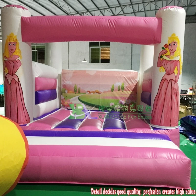 Mini Princess-Themed Inflatable Bouncy Castle – Compact Kids’ Play Zone 1