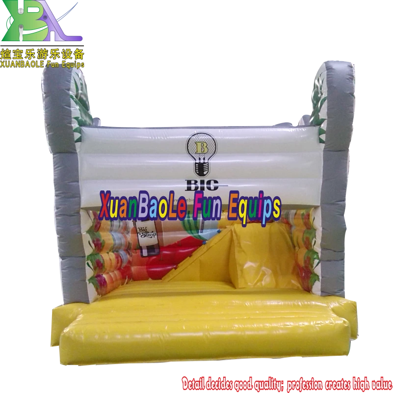 Shopping Cart Shaped Inflatable Bouncy Castle – Indoor/Outdoor Amusement 1