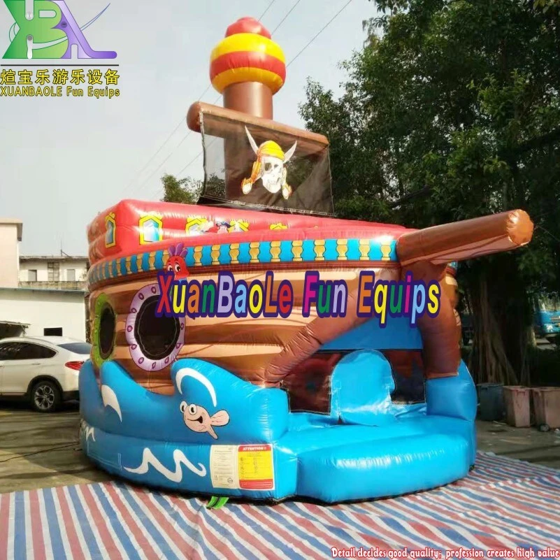 Inflatable Pirate Ship PVC Jumping Castle Bounce House Boat 1
