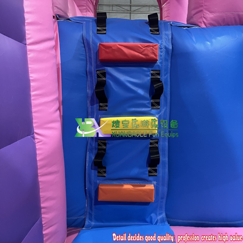2025 Unicorn-Themed Mini Inflatable Bounce & Slide Combo – Kids’ Party Fun Castle 9