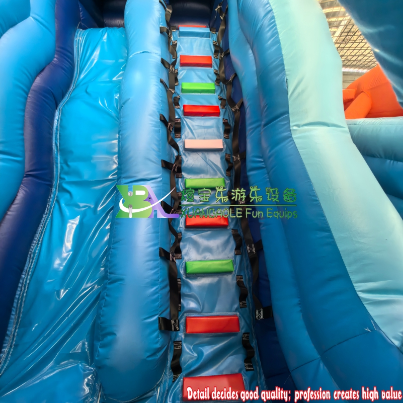 ‌Submarine & Sea Creature Themed Inflatable Play Park with Multi-Slides Commercial Grade Ocean Slide Combo Amusement Equipment 7