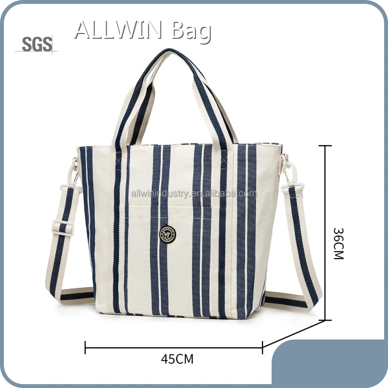 Bulk Shoulder Bags 20 OZ Canvas Wholesale - ALLWIN Bag 1