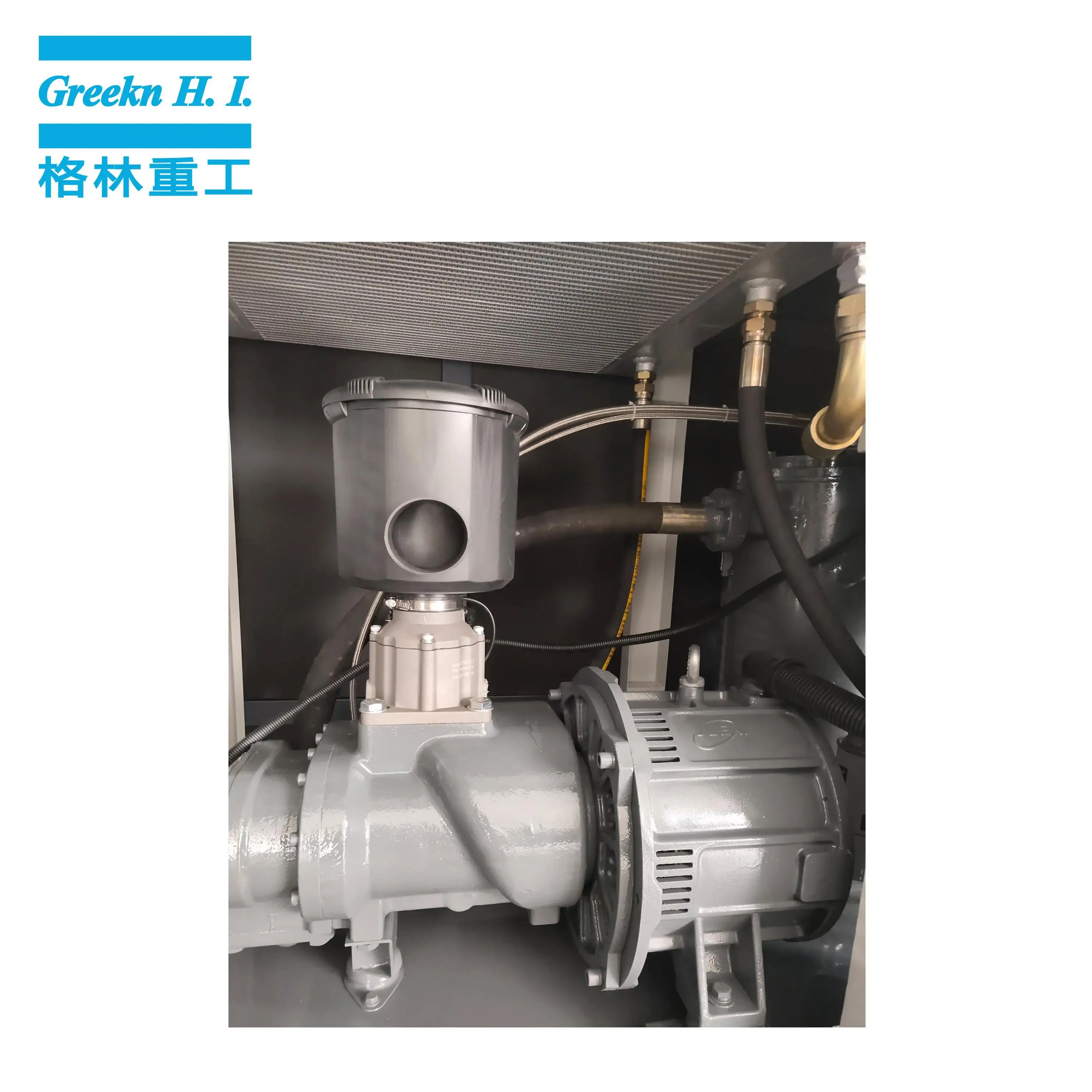 Industrial Screw Air Compressor by Greeknhi Screw Air Compressor 4