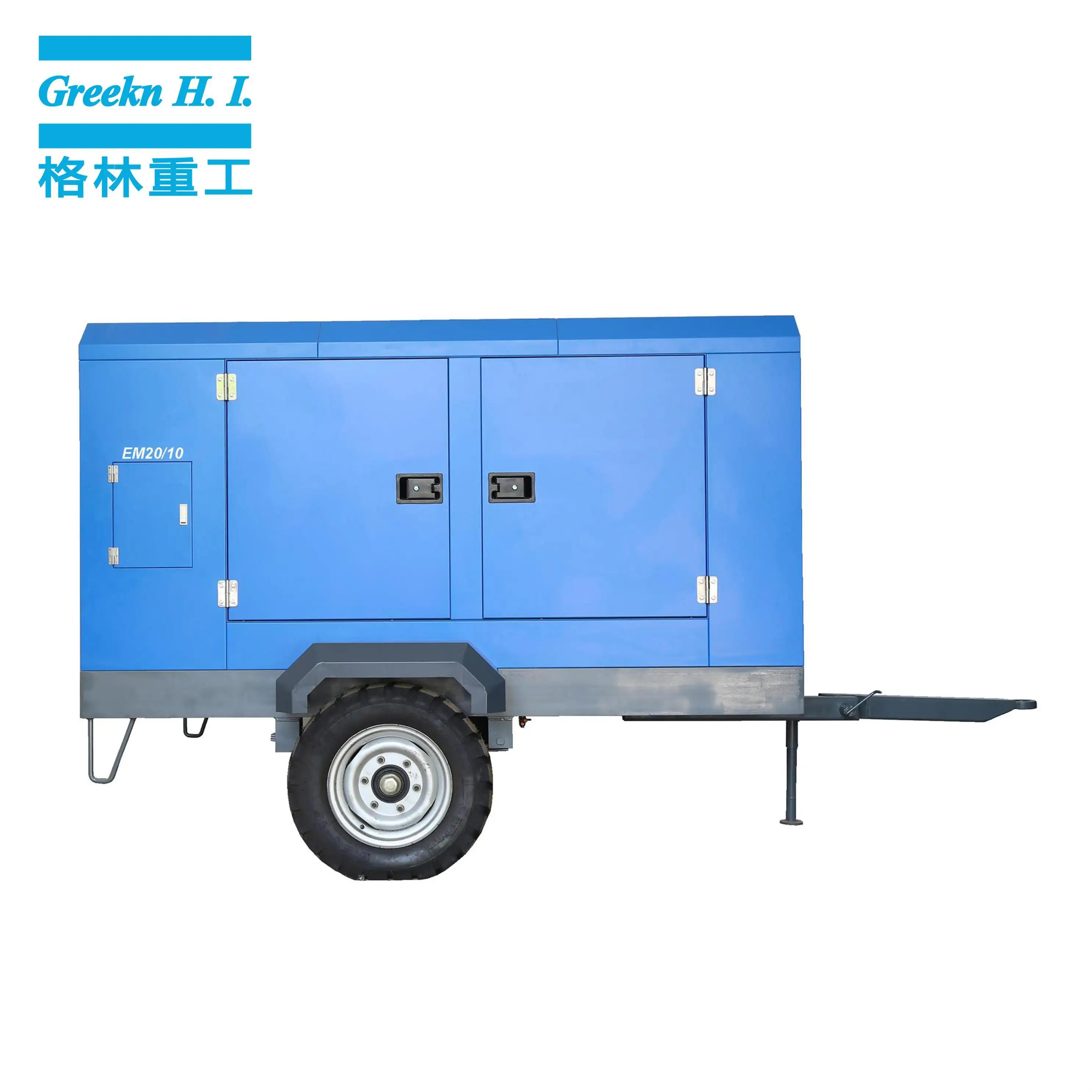 Portable Rotary Screw Air Compressor by Greeknhi Screw Air Compressor 2