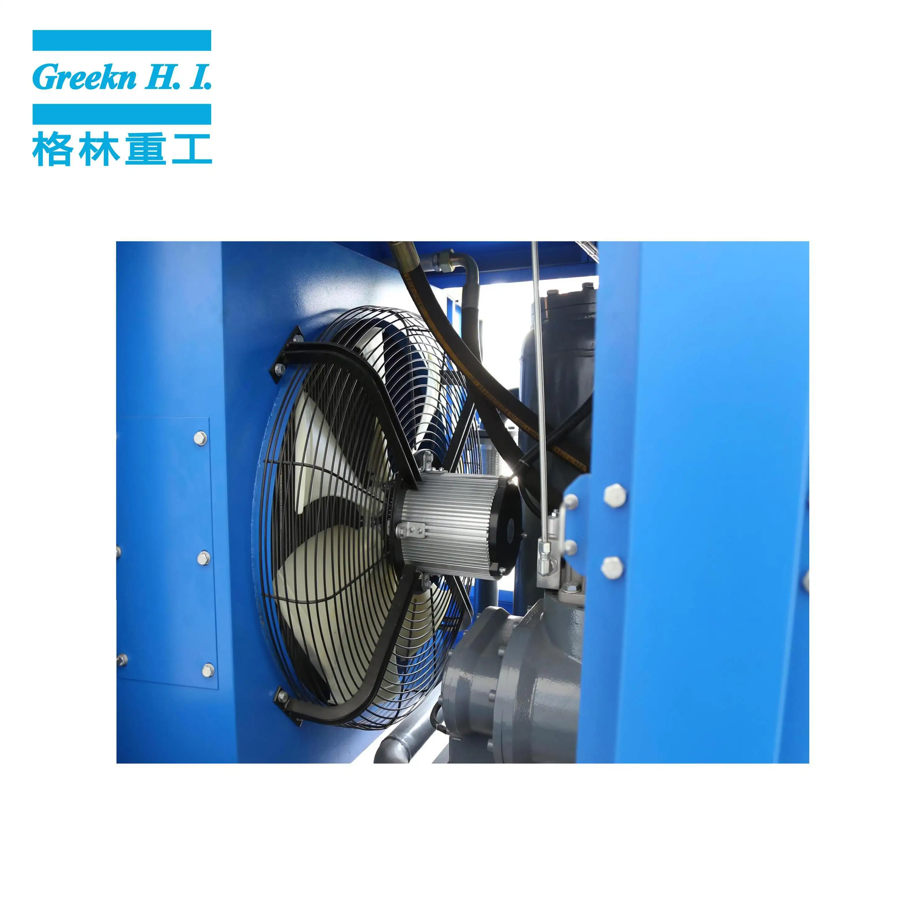 Portable Rotary Screw Air Compressor by Greeknhi Screw Air Compressor 3