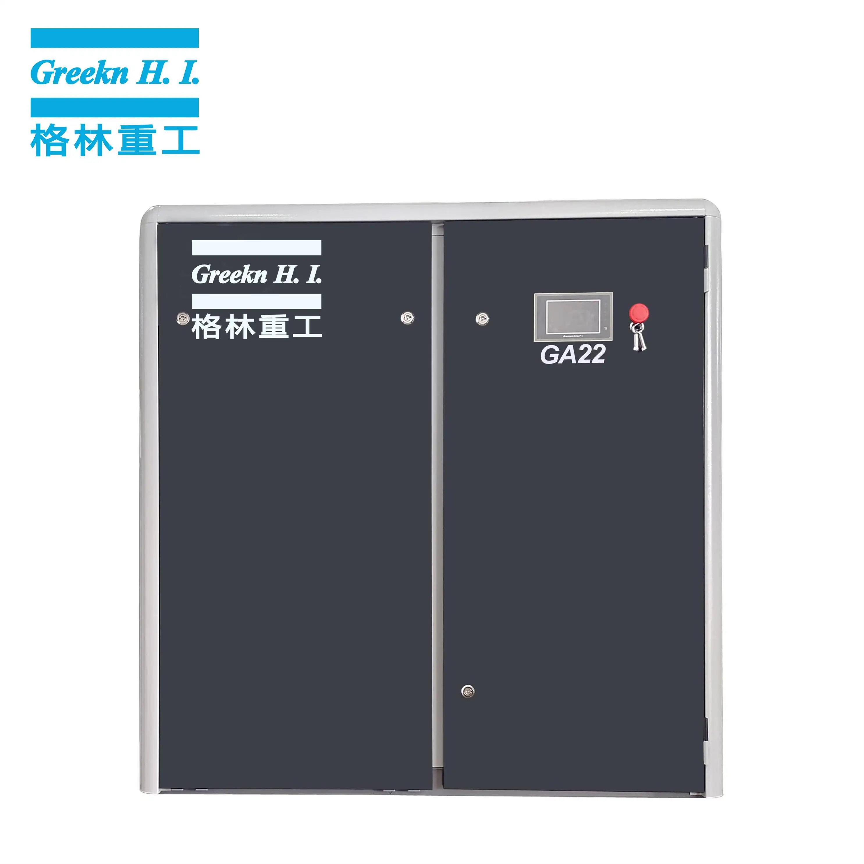 Greeknhi Screw Air Compressor GA22 22kW Oil Injected Fixed Speed Screw Air Compressor 3