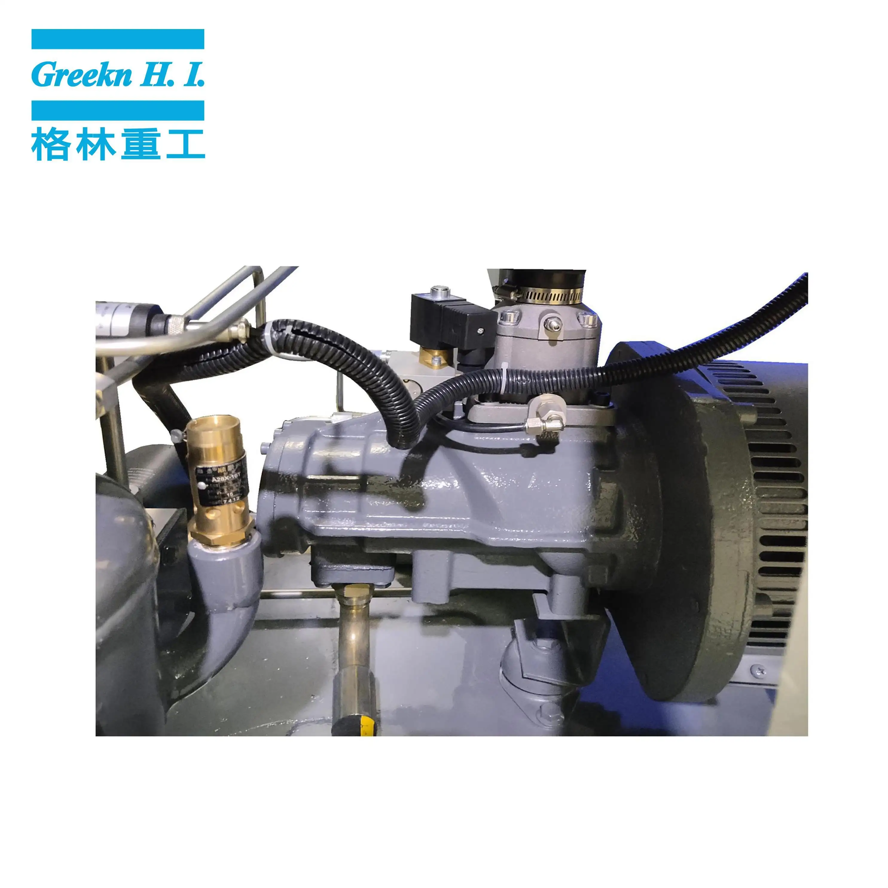 GM7 7.5KW Greekn HI Screw Air Compressor 4