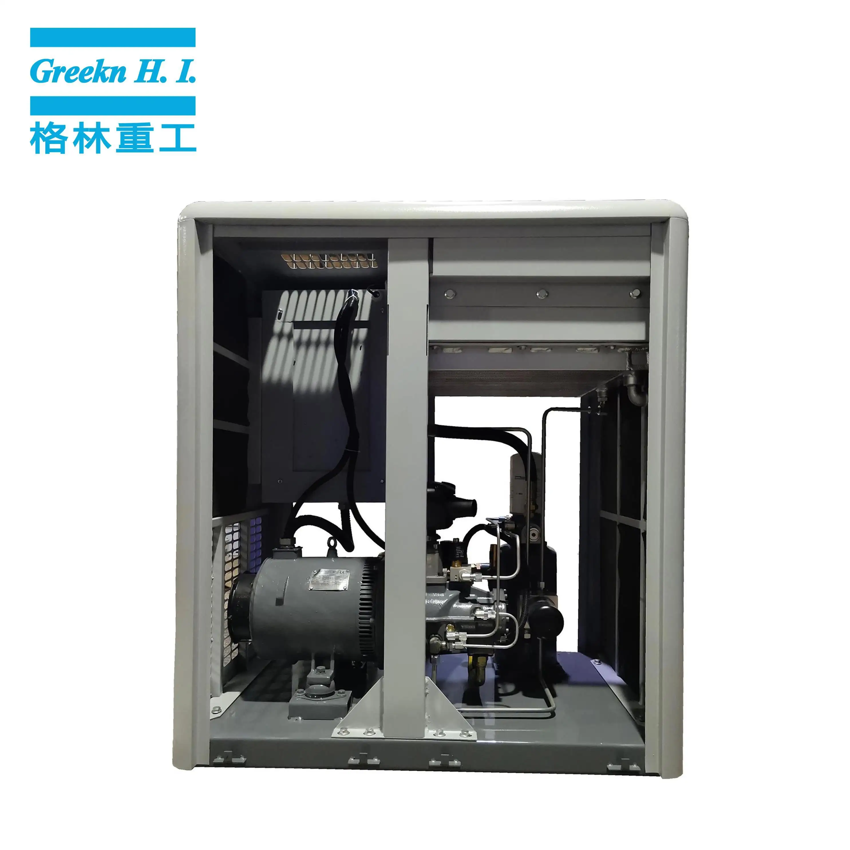 GM7 7.5KW Greekn HI Screw Air Compressor 3