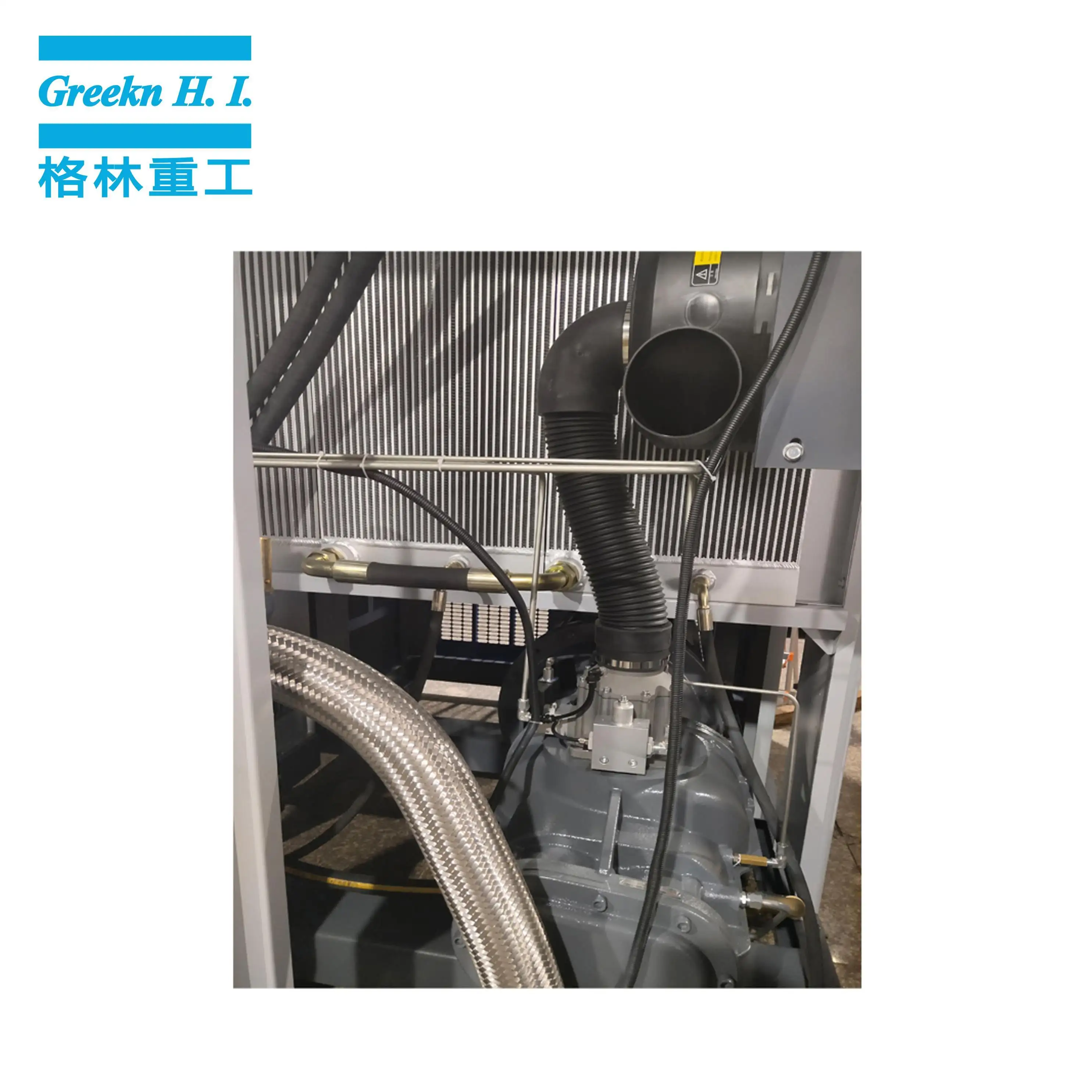 Greeknhi Screw Air Compressor GA90 Industrial Direct Drive Screw Air Compressor 6