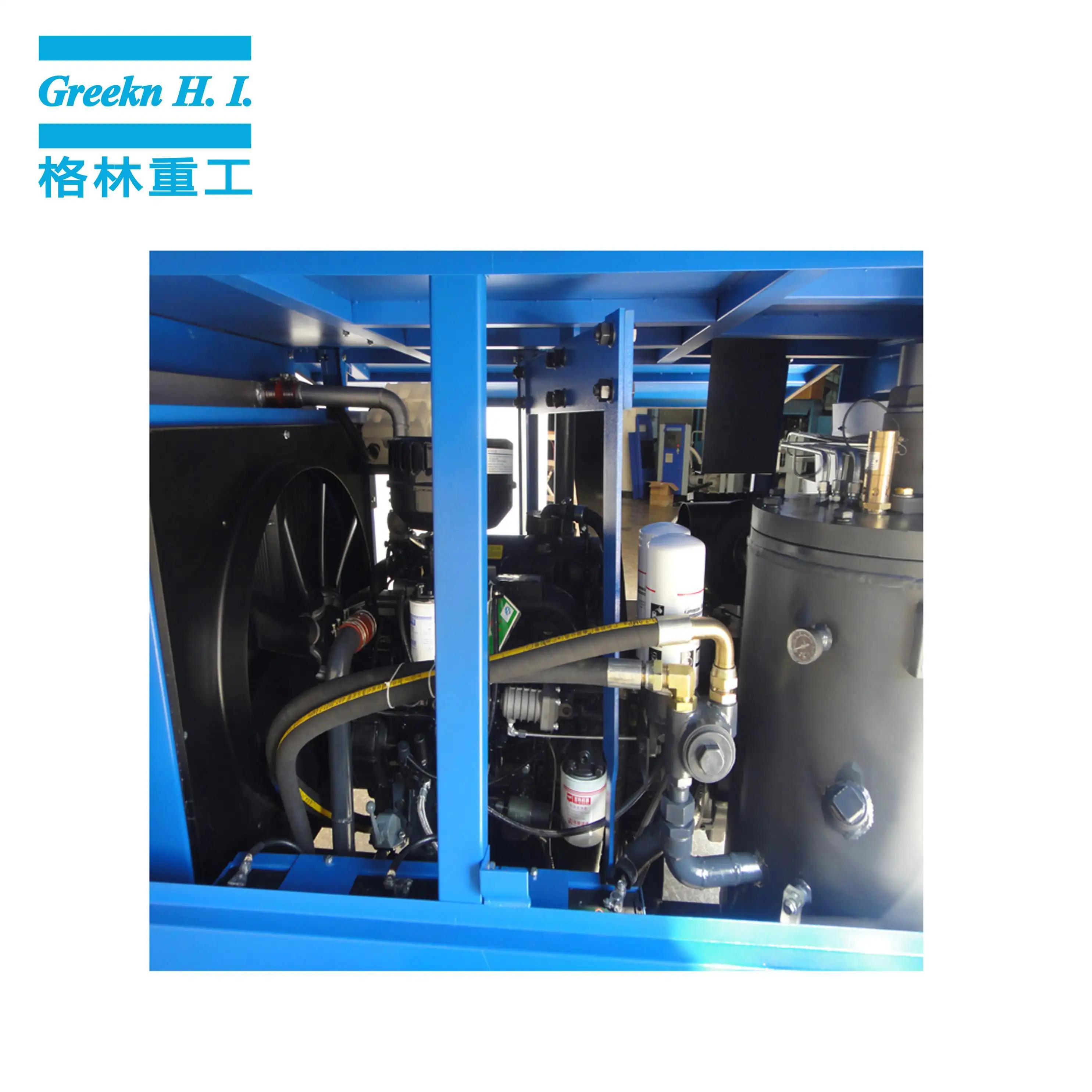 Greeknhi Screw Air Compressor Rotary Screw Air Compressor Price List-1 3
