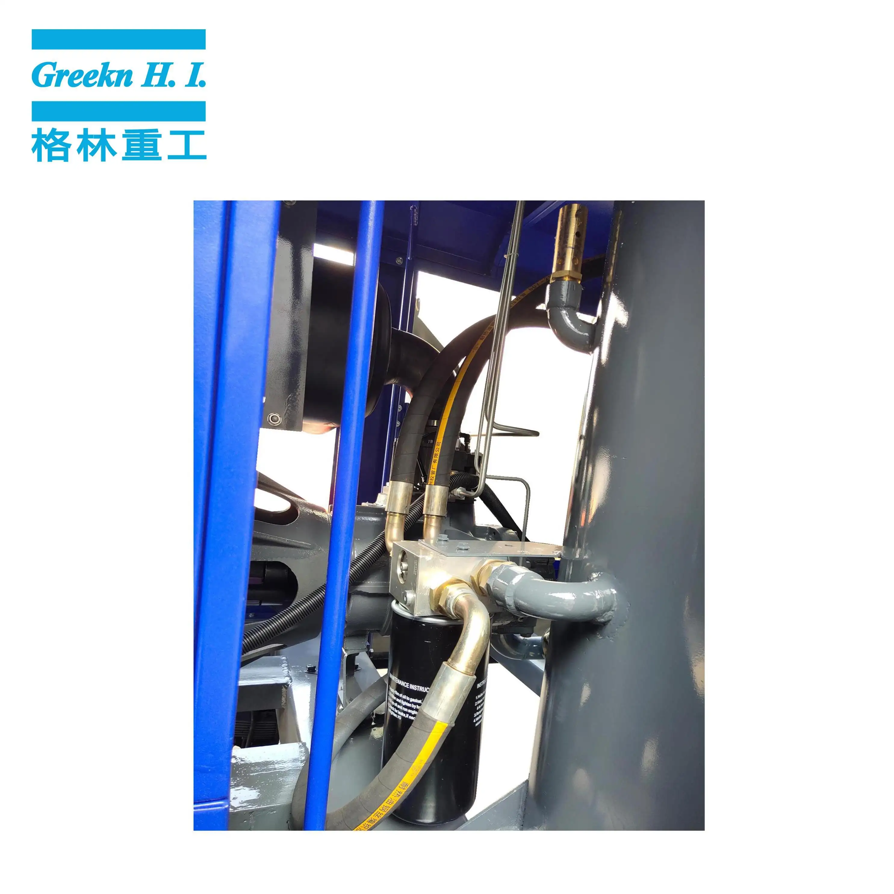 Electric Mobile Screw Air Compressor EM12/10 12m3/min 10bar Portable Screw Air Compressor 5