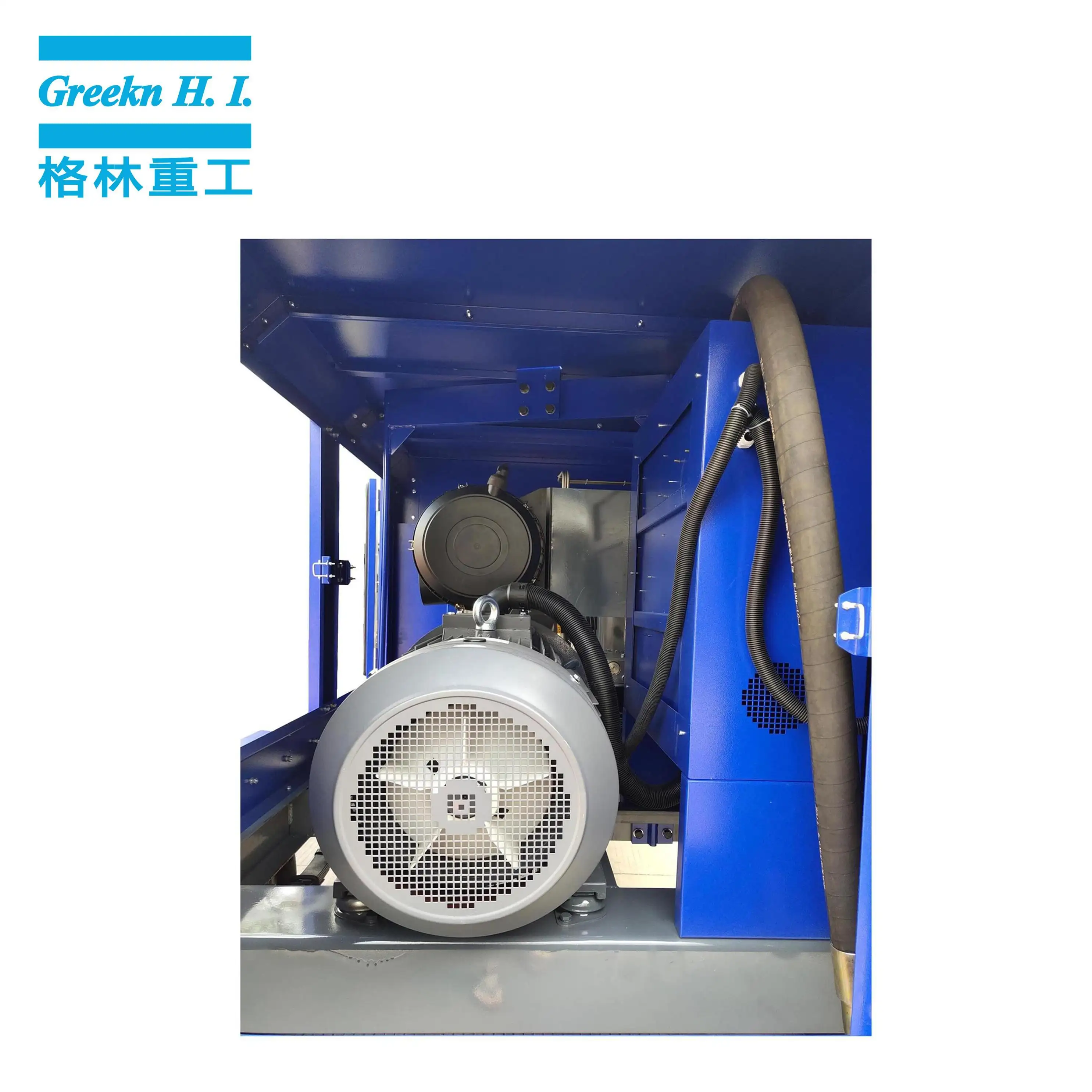 Electric Mobile Screw Air Compressor EM12/10 12m3/min 10bar Portable Screw Air Compressor 6