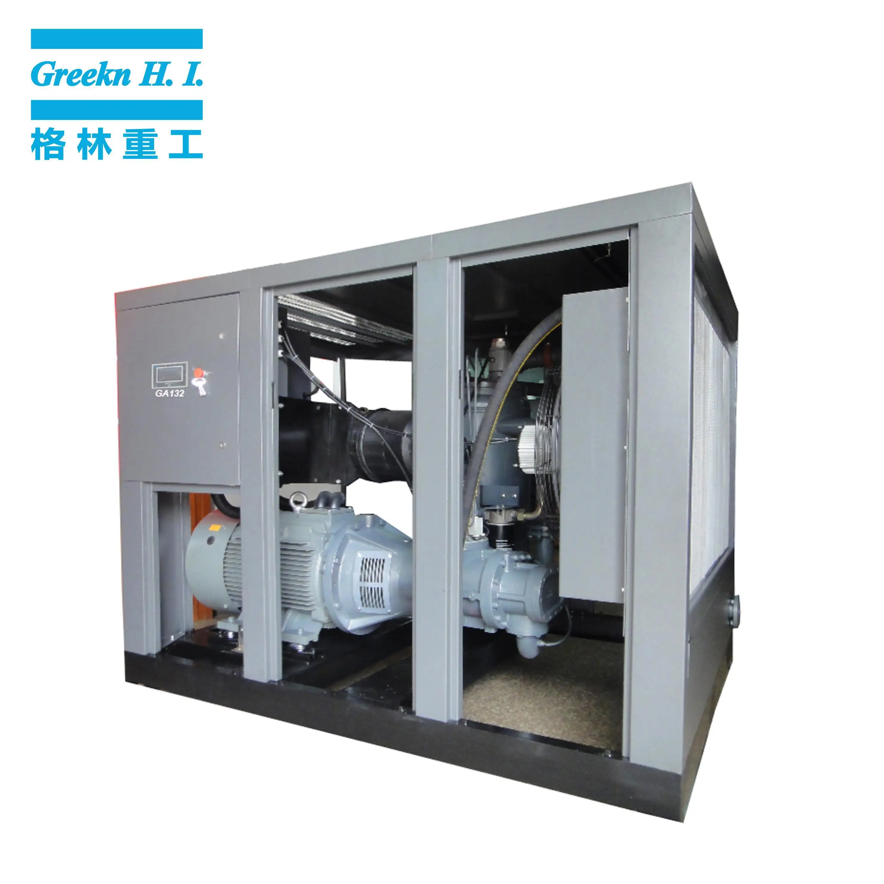 Greekn HI Oil Injected Rotary Screw Air Compressor GA132 132KW 2