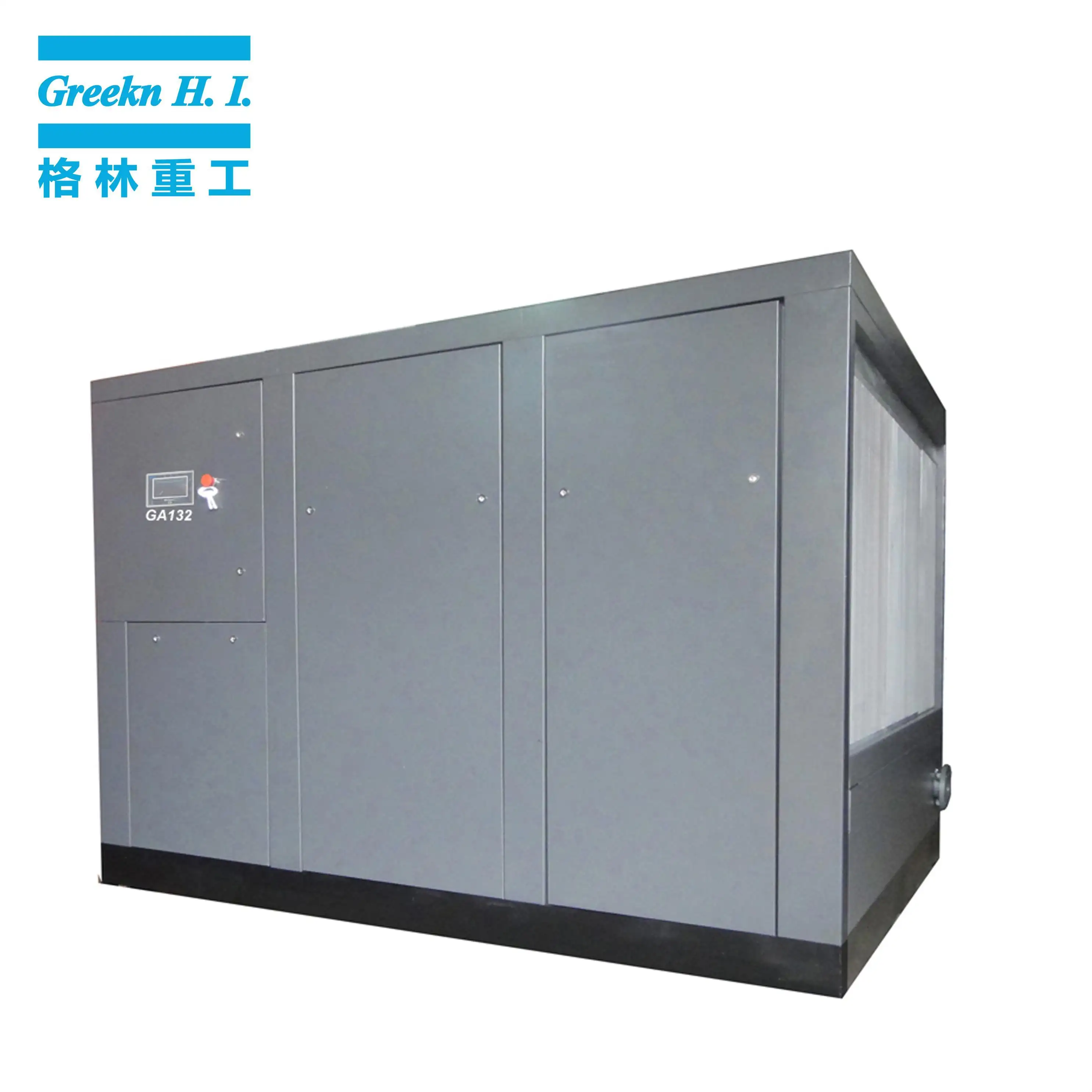 Greekn HI Oil Injected Rotary Screw Air Compressor GA132 132KW 3